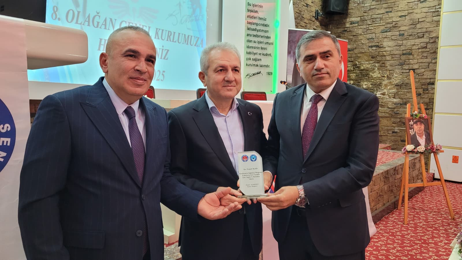 Türk Sağlık-Sen Samsun Şubesi 8. Olağan Genel Kurulu yapıldı