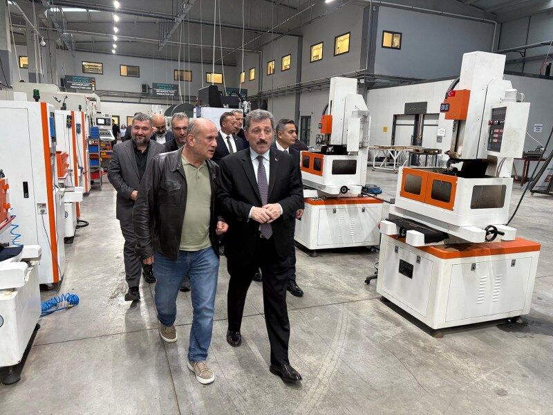 Bafra OSB’lerde üretim atağı: Vali Tavlı’dan yatırım turu