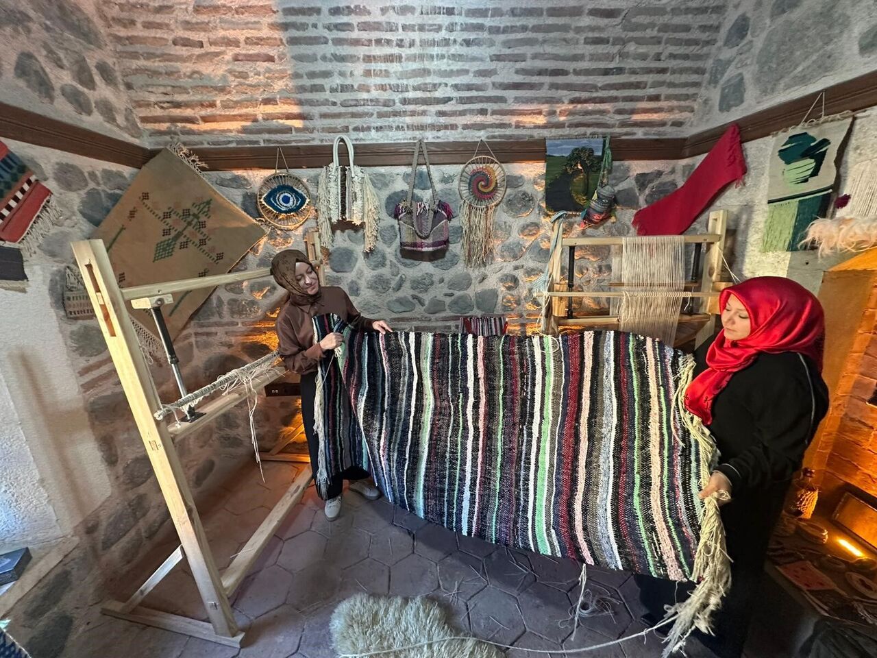 Samsun'da atıklar kilim oluyor!