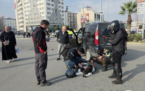 Samsun'da hatalı dönüş kazası!