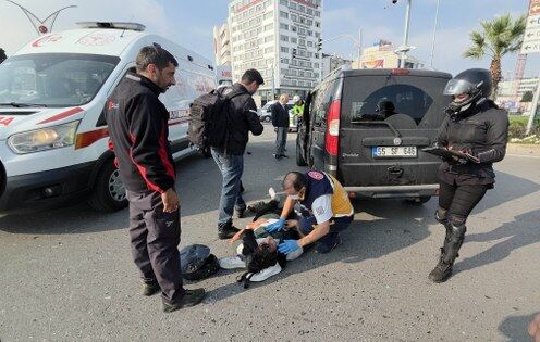 Samsun'da hatalı dönüş kazası!