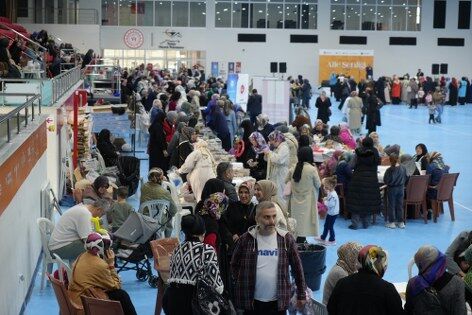 Samsun’da Gazze için hayır çarşısına büyük ilgi