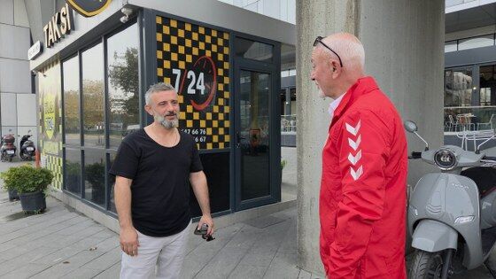 Samsun'da taksi şoförünün ustaca manevrası 6 canı kurtardı 