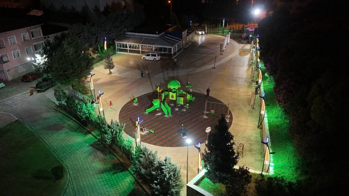 Canik’in çehresi değişiyor: Yeni parklar ve aydınlatmalı sokaklar