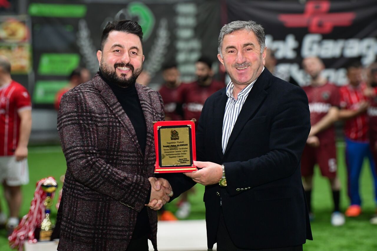 Terme'de futbol turnuvası sosyal sorumlulukla taçlandı