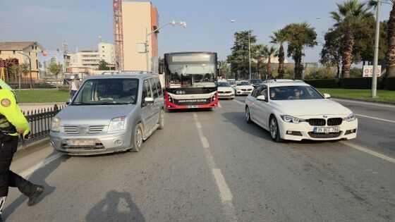 Samsun'da "Bana ceza yazmıyorlar" dedi, çifte cezayı yedi!