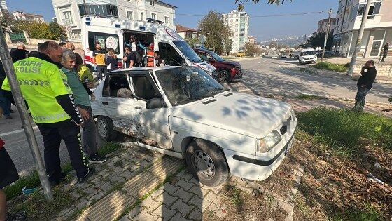Samsun'da korkutan kaza: 2'si çocuk, 4 yaralı 