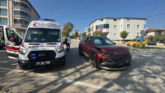 Samsun'da korkutan kaza: 2'si çocuk, 4 yaralı 