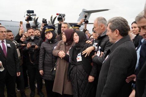 Şehit Emre Altıok'un naaşı memleketi Samsun'da
