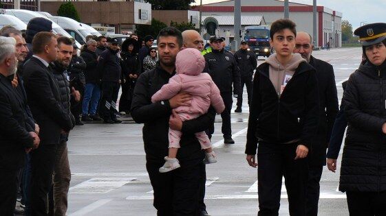 Şehit Emre Altıok'un naaşı memleketi Samsun'da