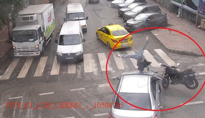 Samsun’da motosiklet kazaları patladı! Şoke eden görüntüler