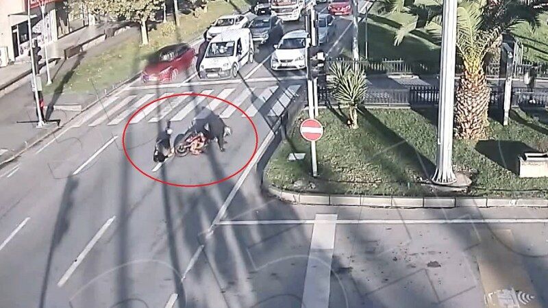 Samsun’da motosiklet kazaları patladı! Şoke eden görüntüler