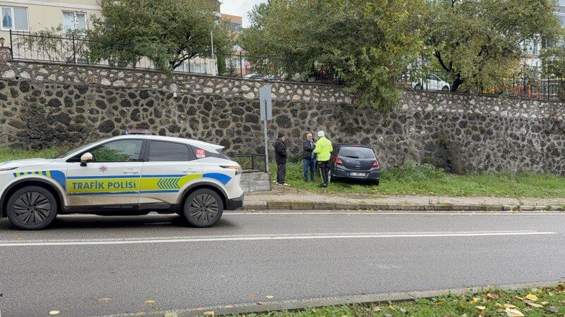 Samsun'da futbolcu kazada yaralandı! 