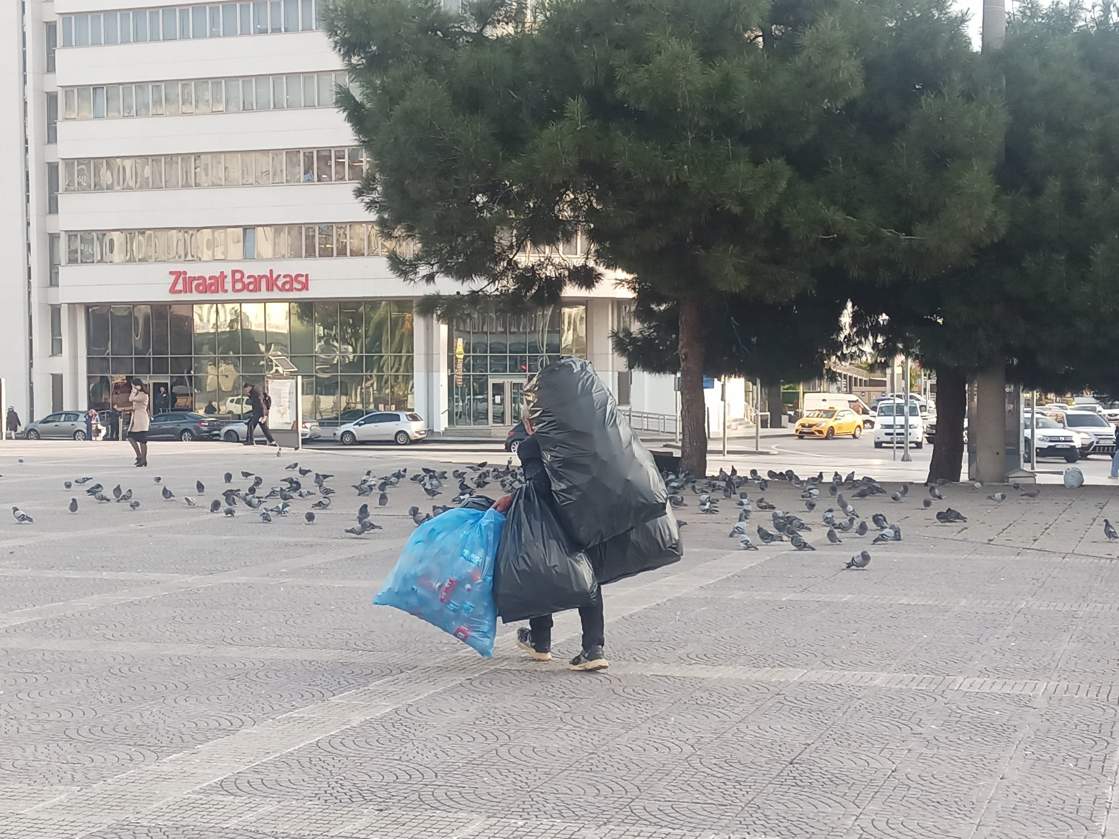 Samsun’da yürek sızlatan kare: Hayatla mücadele