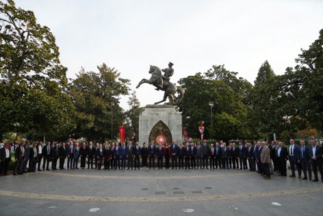 Samsun'da Öğretmenler Günü kutlaması 