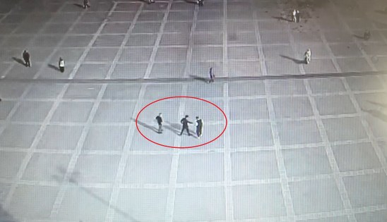 Samsun Cumhuriyet Meydanı'nda yumruklu kavga!