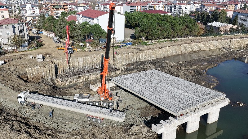 Terme'nin iki yakası birleşiyor: Çalışmalar hızla ilerliyor 