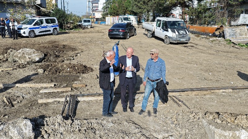 Terme'nin iki yakası birleşiyor: Çalışmalar hızla ilerliyor 