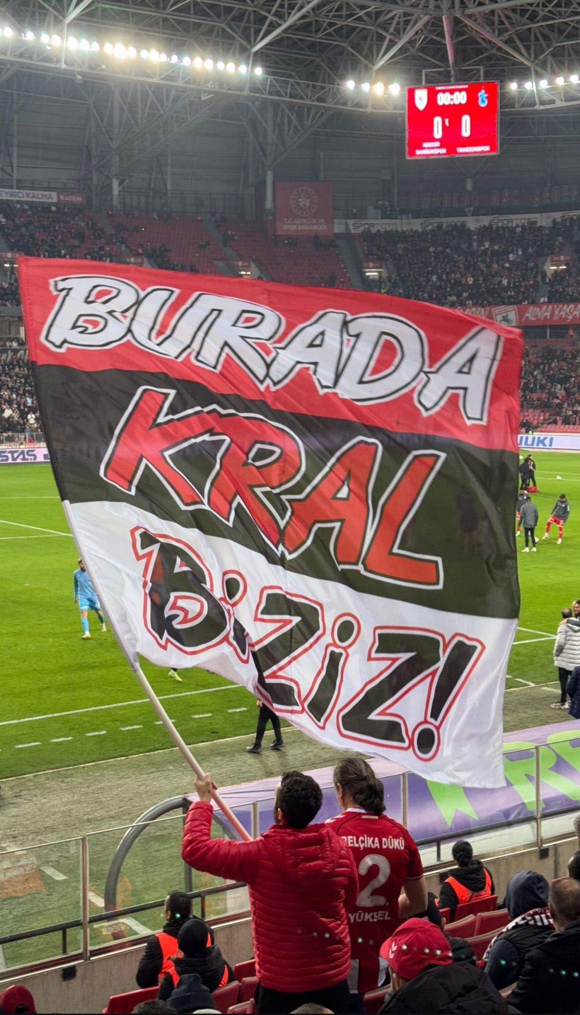 Samsunspor Başkanı Yüksel Yıldırım'dan taraftara çağrı: "Tarihe şahitlik yap!"