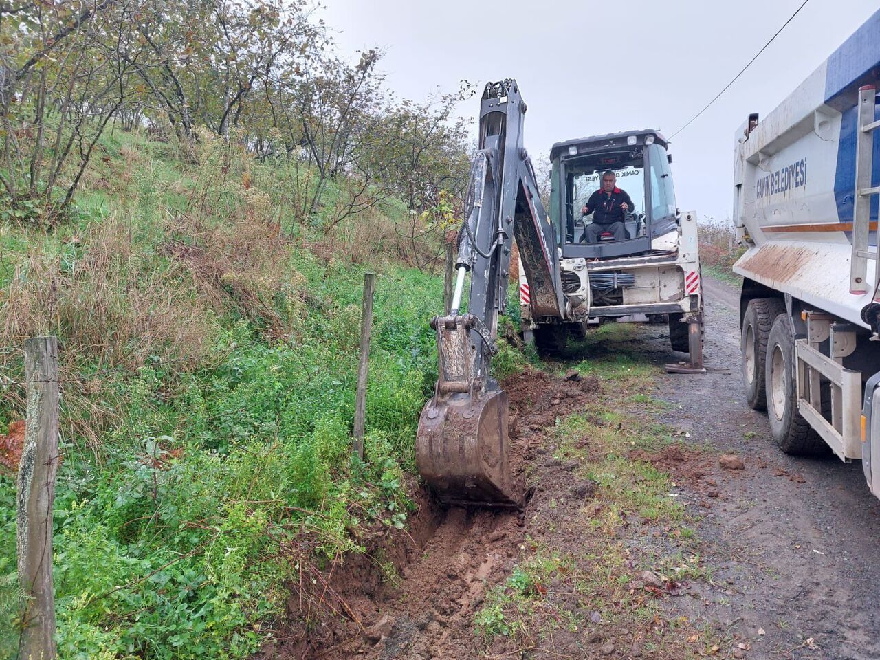 Canik'te ulaşım ağı güçleniyor: Başkan Sandıkçı sahada 