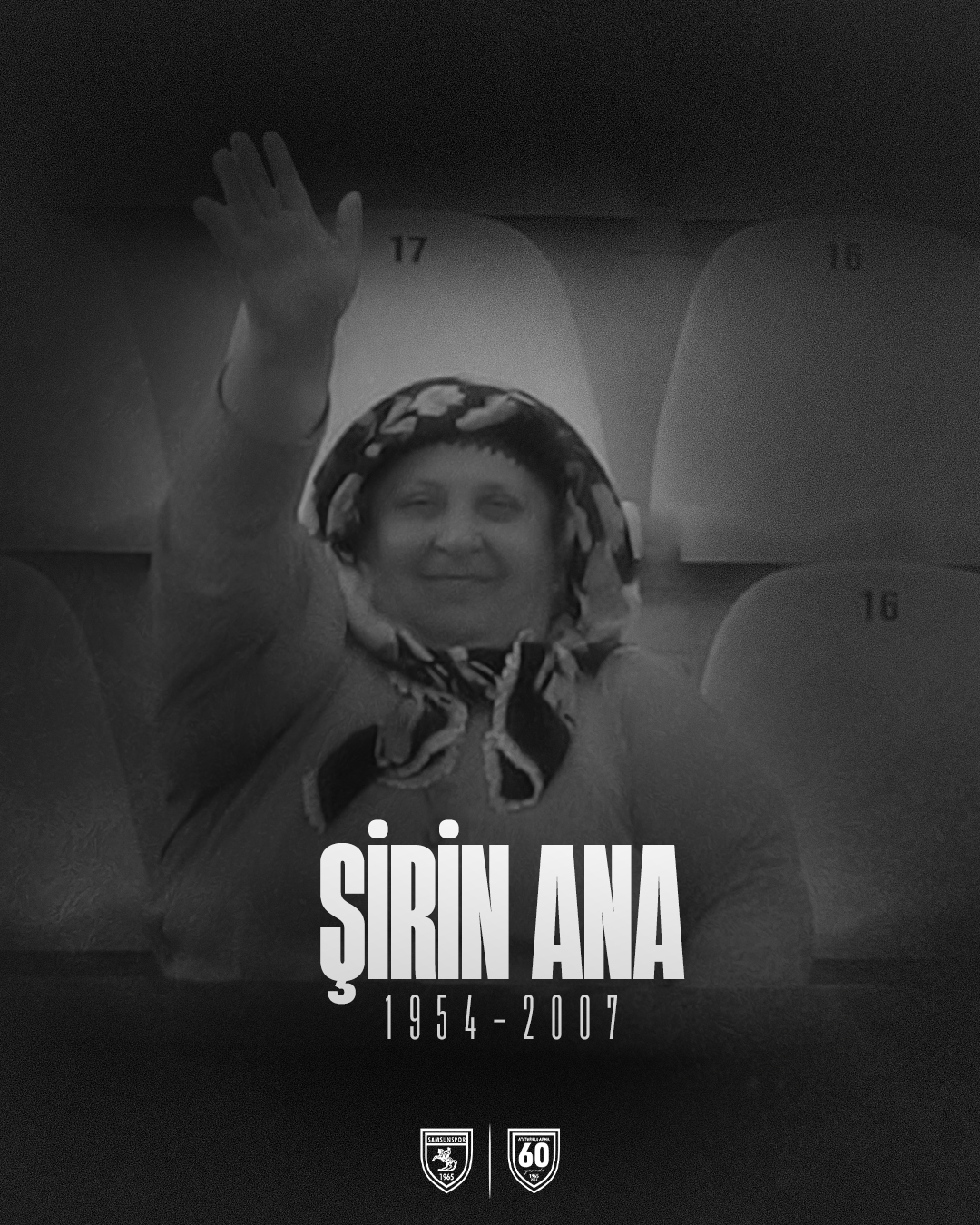 Samsunspor, Şirin Ana'yı unutmadı: Vefa paylaşımı