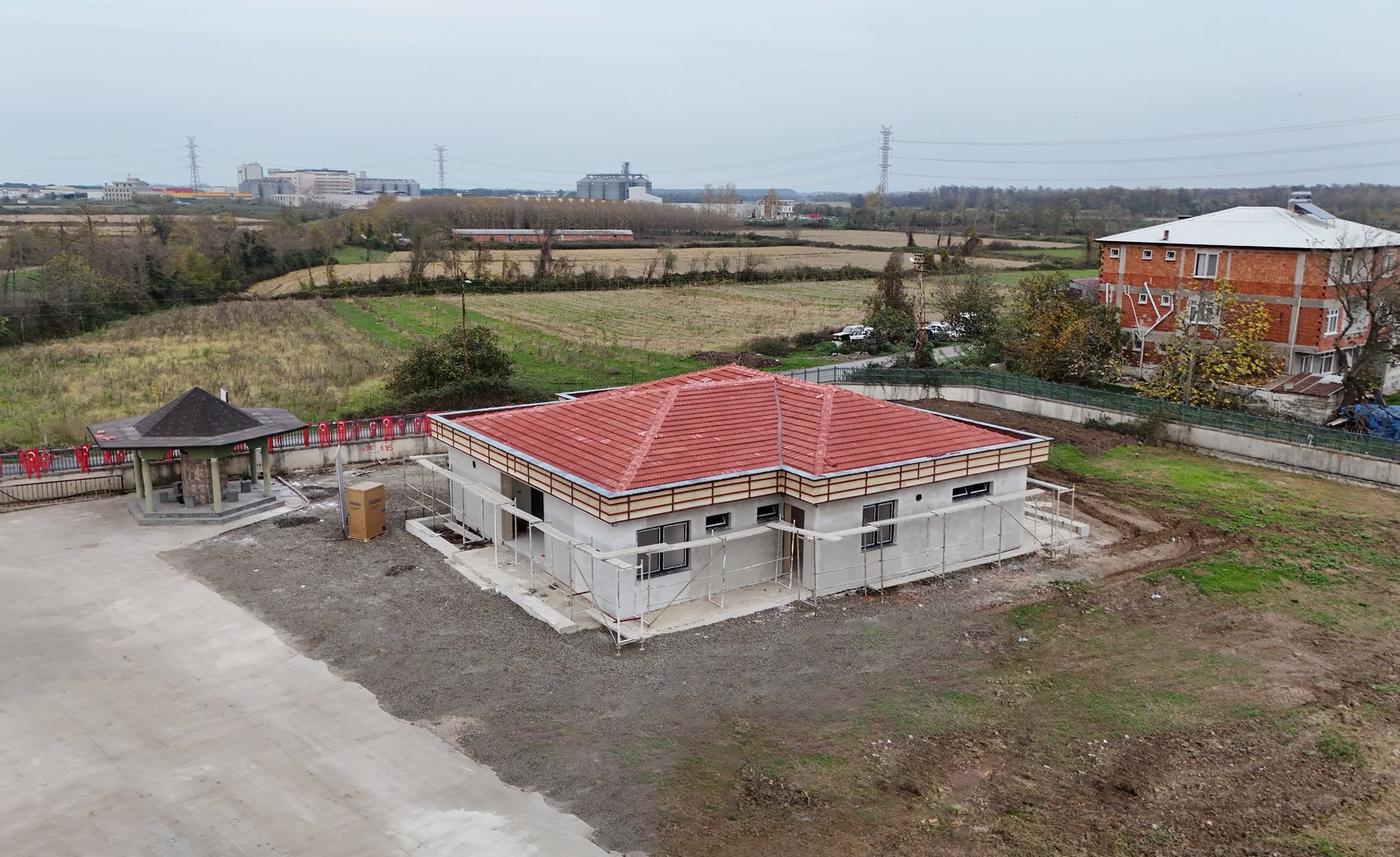 Tekkeköy'de yeni gasilhane için geri sayım