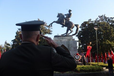 Samsun Ata'yı andı: Saat 9'u 5 geçe hayat durdu