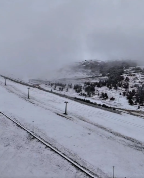 Meteoroloji uyarı yapmıştı: Samsun'da kar yağdı 