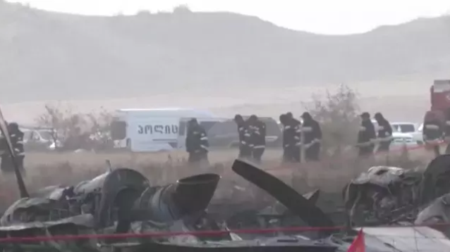 20 askerimizin şehit olduğu uçağın enkazından ilk görüntü