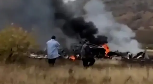 20 askerimizin şehit olduğu uçağın enkazından ilk görüntü