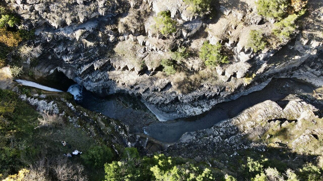 Samsun'da Karakütük Şelalesi ziyaretçilerini bekliyor