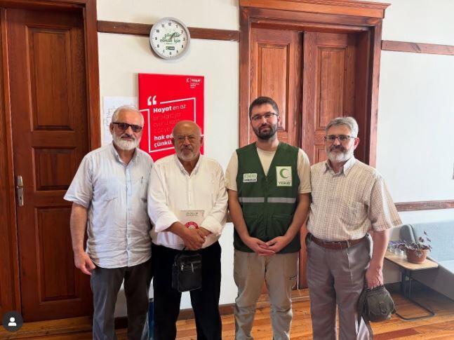 Samsun'da Din-Bir-Der'den Yeşilay'a destek