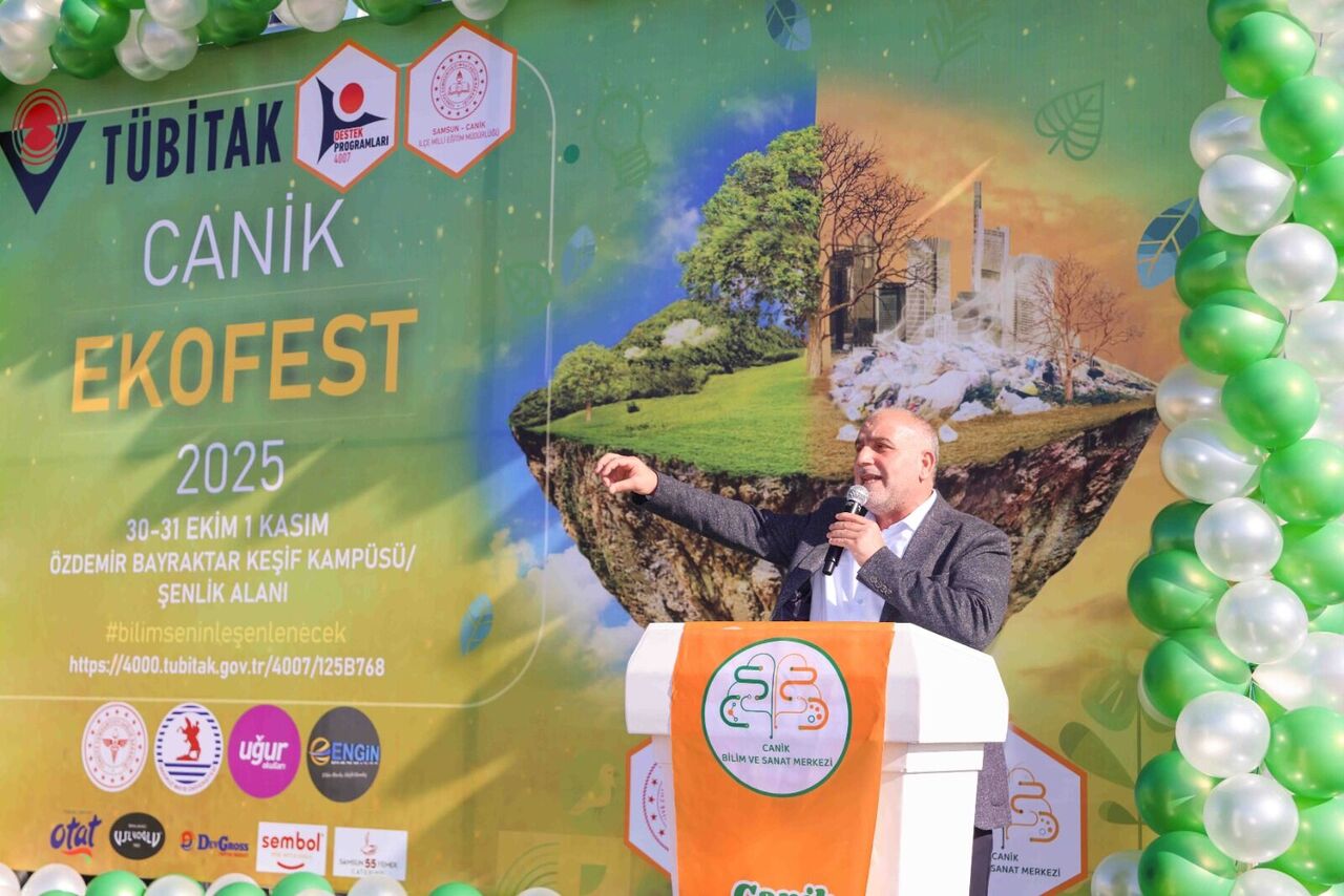 Canik Ekofest’te sıfır atık bilinci büyüyor