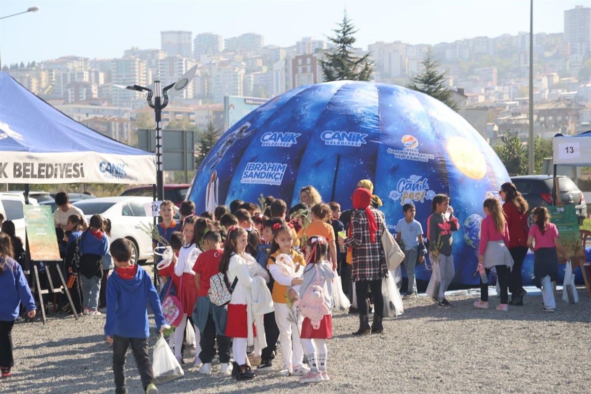 Canik Ekofest’te sıfır atık bilinci büyüyor