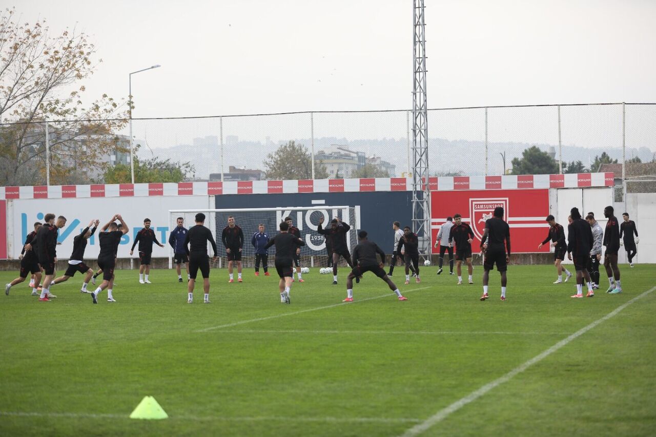 Samsunspor, Hamrun Spartans maçına hazır