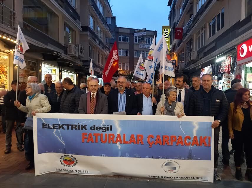 Samsun’dan yeni elektrik faturası düzenlemesine sert tepki!