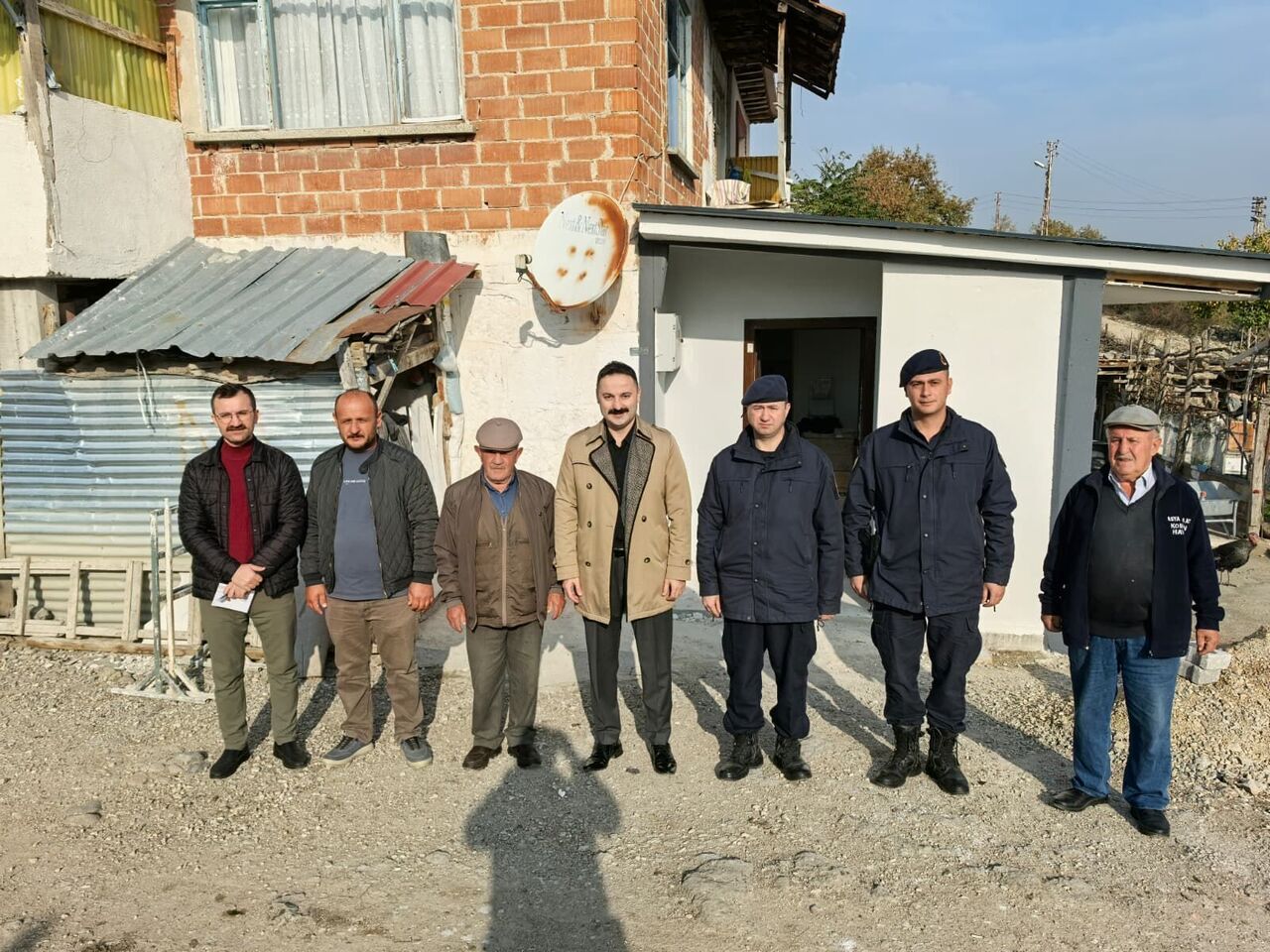 Havza'da Kaymakam Mustafa Ayvat'tan Kıbrıs gazisine vefa