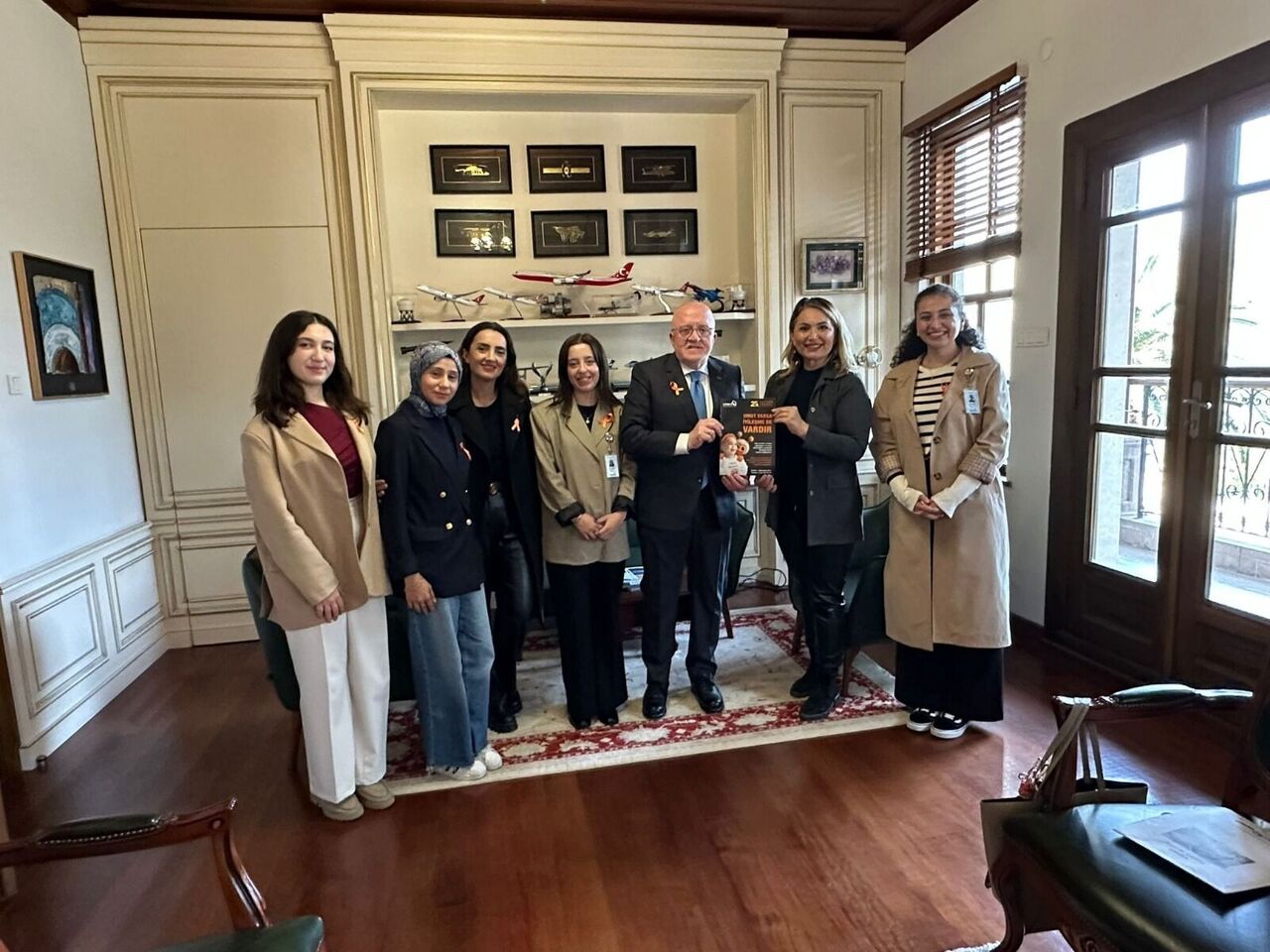 SAMÜ Rektörü Prof. Dr. Mahmut Aydın'dan LÖSEV'e destek