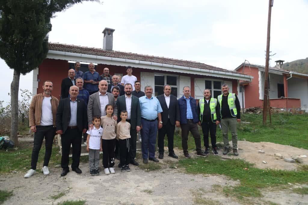 Canik'te eski okul binası, mahalle konağına dönüştürüldü