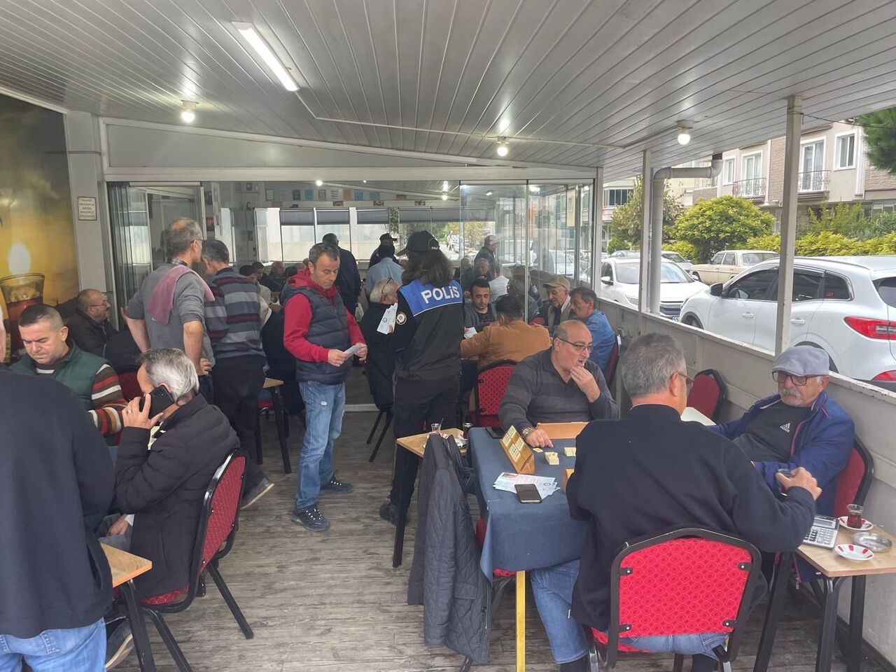 Samsun polisi sahada! 257 kişi bilgilendirildi