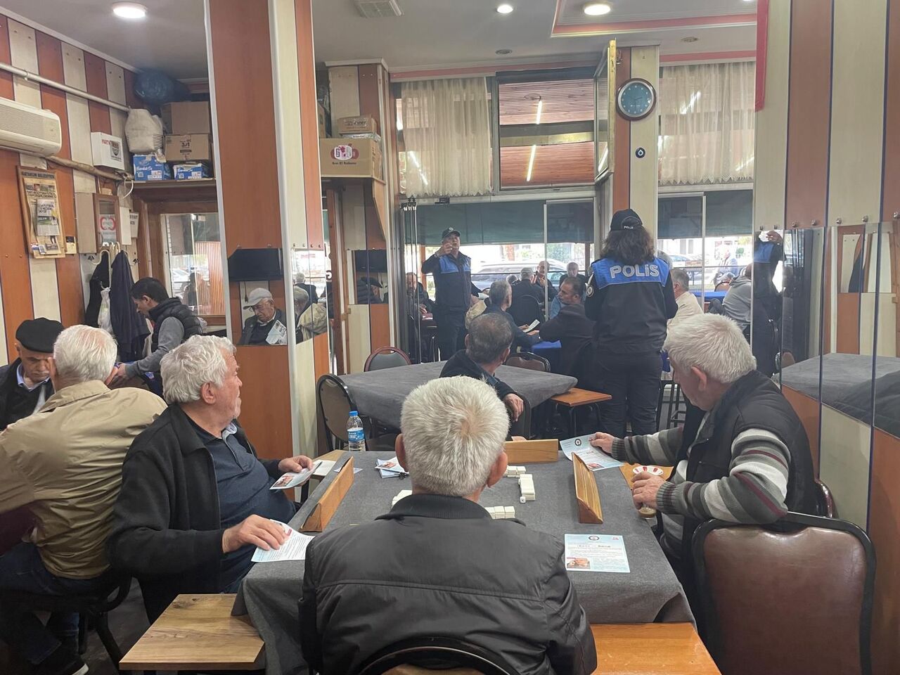 Samsun polisi sahada! 257 kişi bilgilendirildi