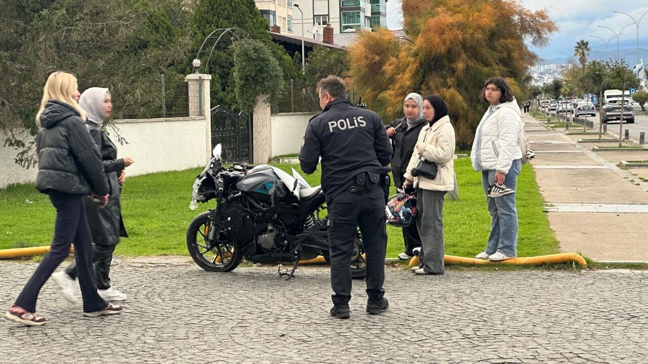 Samsun'da kaza: Motosiklet ile otomobil çarpıştı