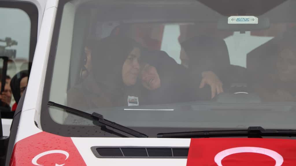 Şehit Emre Altıok'un naaşı memleketi Samsun'da