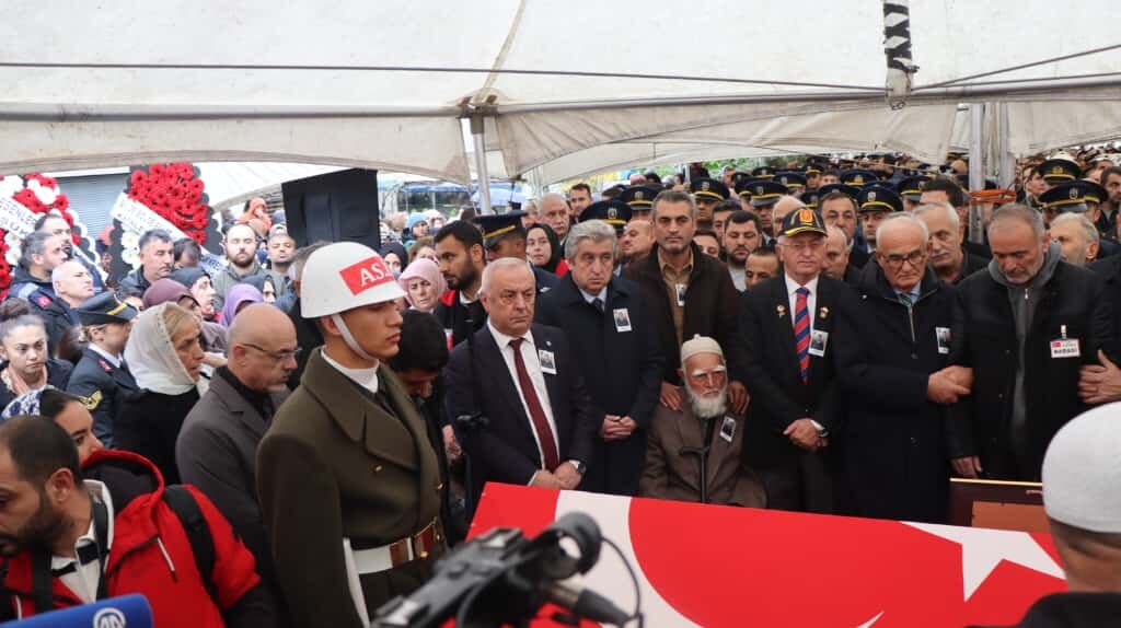 Samsun'da şehit Emre Altıok'a son görev: Gözyaşları içinde uğurlandı