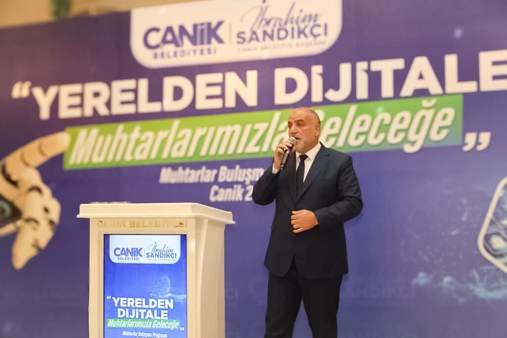 Canik Belediyesi'nden muhtarlara dijital kolaylık