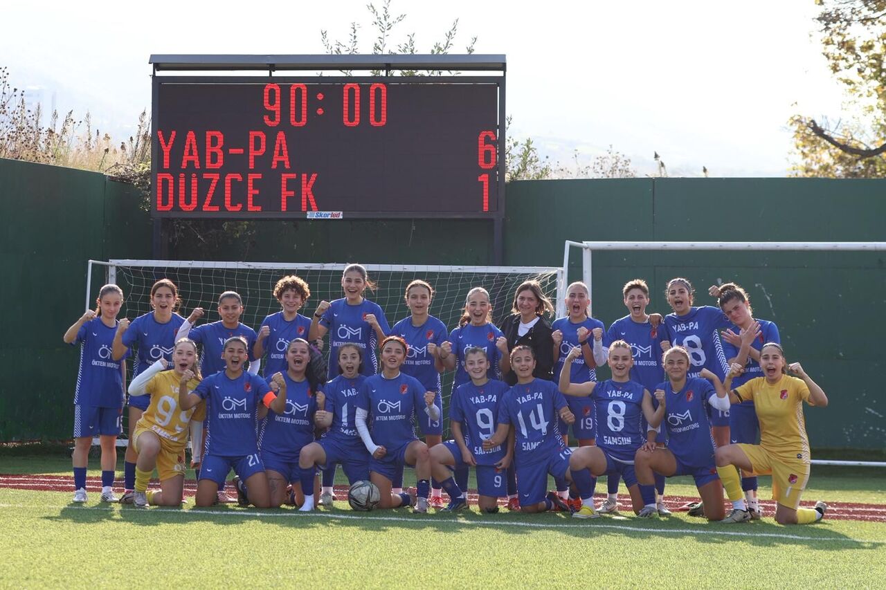 YABPA Spor’dan Düzce FK’ya farklı tarife