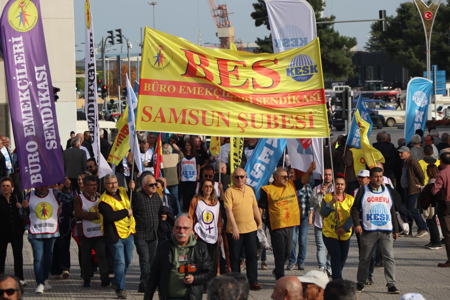 KESK Eş Başkanı Ayfer Koçak'tan Samsun'da bütçe eleştirisi 