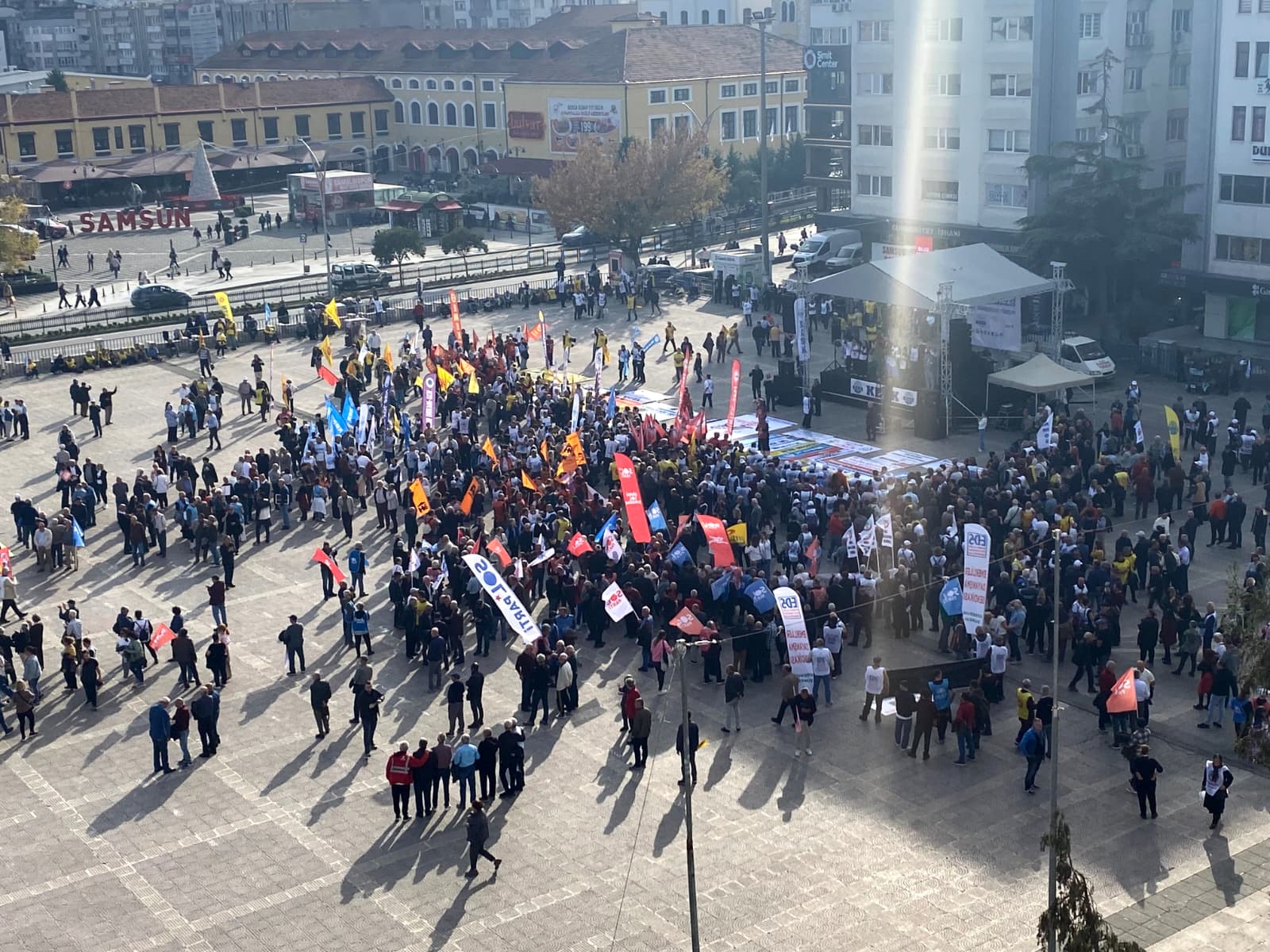 KESK Eş Başkanı Ayfer Koçak'tan Samsun'da bütçe eleştirisi 