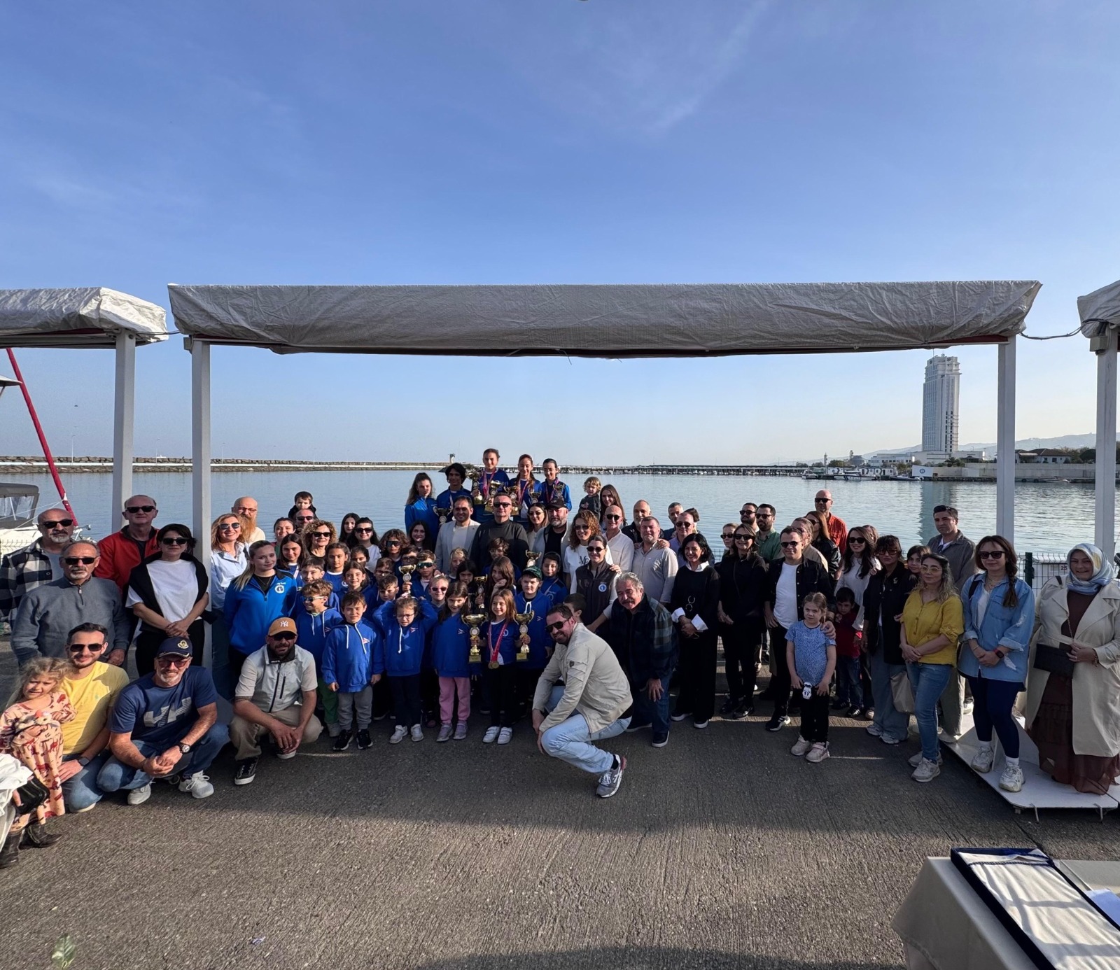 Rüzgarla yarıştılar: Samsun il birincileri belli oldu