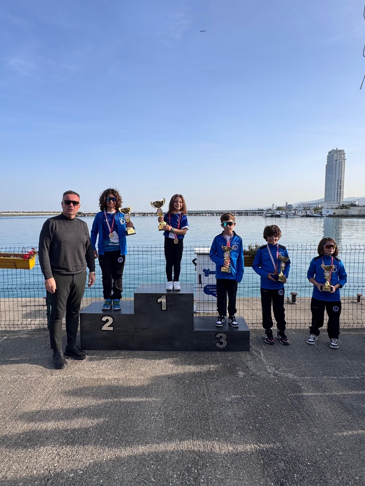 Rüzgarla yarıştılar: Samsun il birincileri belli oldu